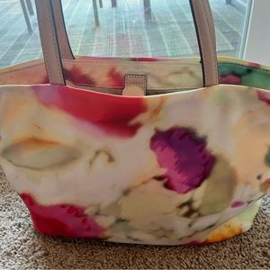 Kate Spade unique tye dye type purse in dust bag